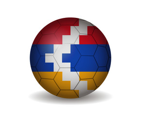 nagorno kara  soccer ball