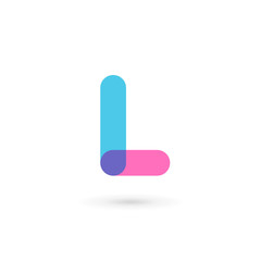 Letter L logo icon design template elements