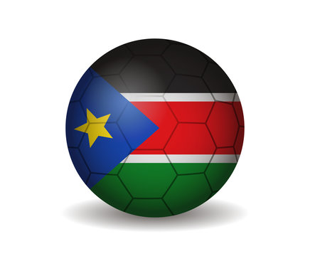 south sudan soccer ball