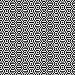 Ethnic boho seamless pattern with hexagons. Print. Repeating background. Cloth design, wallpaper.