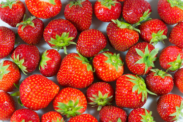 Strawberries closeup