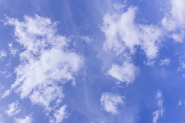 blue sky with clouds background and texture