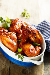 Chicken wings tandoori