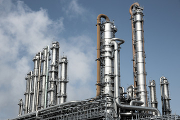 petrochemical industrial plant