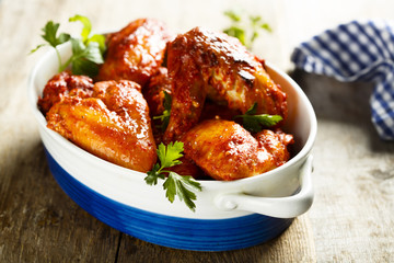 Chicken wings tandoori