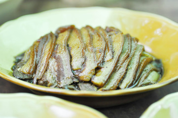 stewed pork  or sliced pork