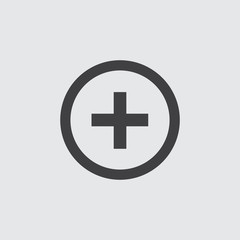 Plus Icon, Vector Plus Icon Eps10.