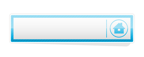 The button with home icon