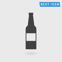Beer bottle Icon, vector icon eps10.