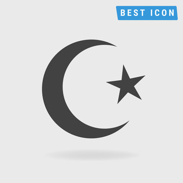 Islam symbol, vector icon esp10.