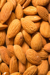 Close-Up on Almonds Nuts