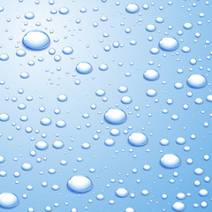 Background with water drops.