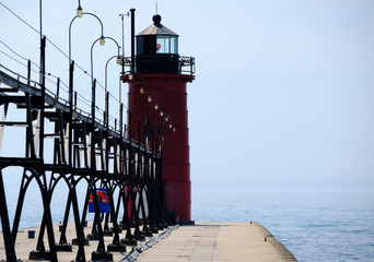 South Haven Lighthouse, built in 1903