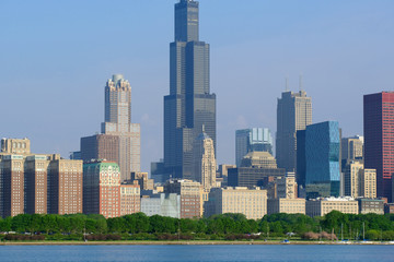 Obraz premium Chicago skyline