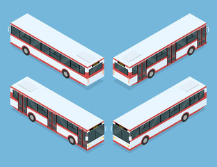 City bus transport.