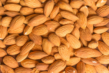 Fototapeta premium Close-up on Almonds