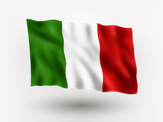 Flag of Italy.