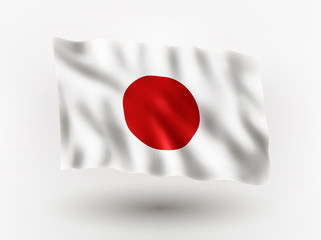 Flag of Japan.