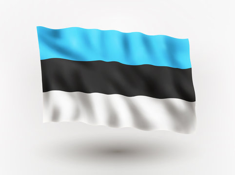 Flag of Estonia.