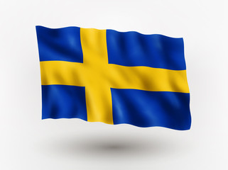Flag of Sweden.