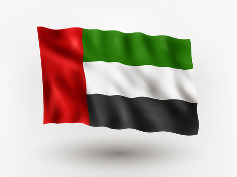 Flag of United Arab Emirates.