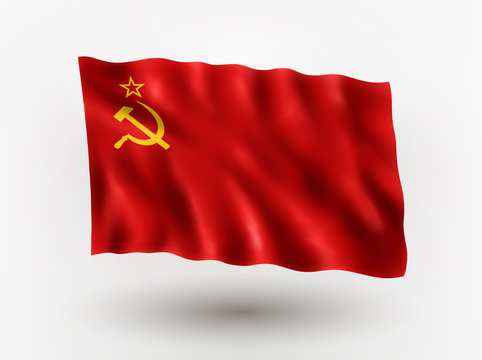 Flag of USSR.