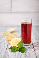 black tea lemon