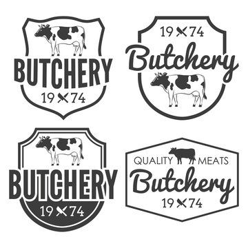 Butcher shop labels