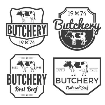Butcher shop labels