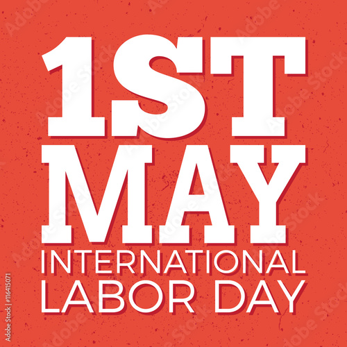"Card for 1st May labor Day" Stock image and royalty-free vector files on Fotolia.com - Pic ...