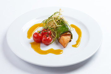 salmon steak