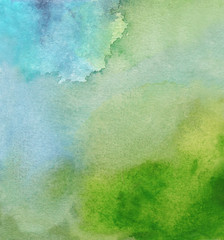 aquarell grün pink verlauf