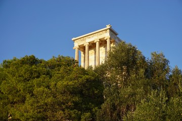 Fototapeta na wymiar The Ancient Acropolis in Athens, Greece