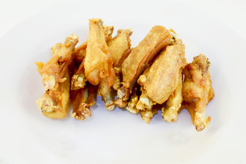 Crispy deep fry chicken wings