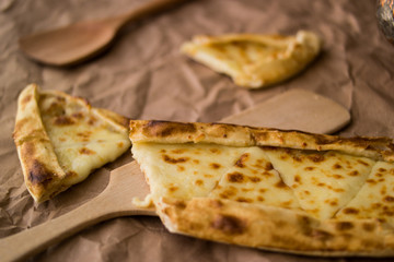 Tukish pide with cheese / Kasarli pide.