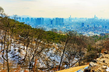 Obraz premium Namsan park view