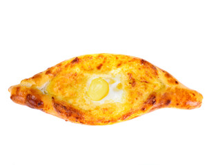 Georgian National Dish Pie with Cheese and Caraway Khachapuri