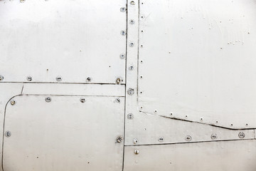 Aircraft metal cladding