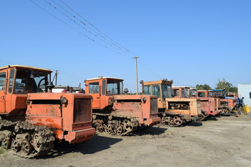 Tractor. Agricultural machinery.