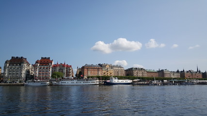 Obraz premium Classic builings in Östermalm