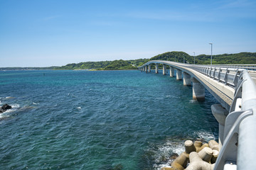 Obraz premium 角島大橋