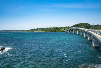 Obraz premium 角島大橋