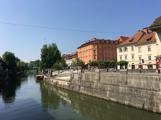 Fototapeta premium Ljubljanica river