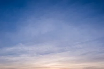 Tableaux ronds sur aluminium brossé Ciel sky sunset background