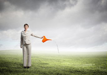 Invest right to get income  . Mixed media