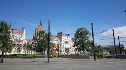 Obraz premium Hungarian Parliament Building