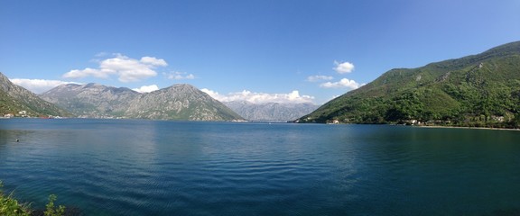 Kotor bay Panorama