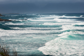 The southernmost point of the Big Island of Hawaii