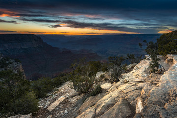Scenic view of Grand Canyon