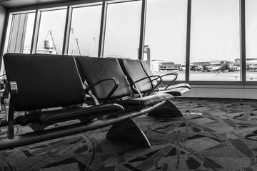 Fototapeta premium Seat in the Airport
